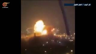 أحد الصواريخ الإيرانية أصاب مركزاً للابحاث النووية في 