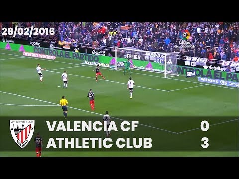 ⚽ FULL MATCH I LaLiga 15/16 I J.26 Valencia CF 0 - Athletic Club 3
