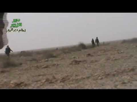 لحظة اقتحام اللواء 113 من قبل كتيبة عاصفة الفرات في ريف دير الزور