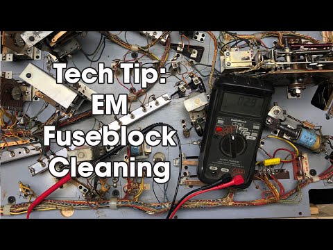 How To - Pinball EM Fuse Block Cleaning