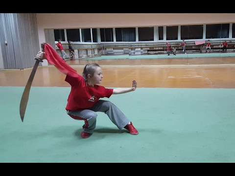 Dao shu - 32 forms. Arisha Ruchko, 8 years old