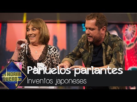 El Monaguillo sorprende a Carmen Maura con la caja de pañuelos parlante - El Hormiguero 3.0