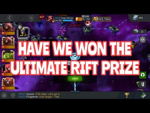 ULTIMATE Tier 4 RIFT LUCK! 3 Different Rifts - Marvel Contest of Champions