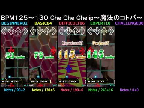 DanceDanceRevolution / Che Che Chelip～魔法のコトバ～ - SINGLE