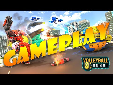 Volleyball Robot Car Game – Robot Transform Wars Android Fun Drive Gameplay Walkthrough 2021