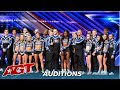 Wildcats Texas All Star Cheerleading Team WOW The Judges With NO Audience On AGT