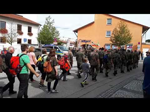 Reservistenverband 9.Marsch der Verbundenheit Ausmarsch zum Abschlußapell