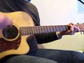 Radiohead - The bends - acoustic guitar cover by onlyfavoritemusic