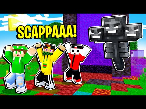 I SUMMONED THE FIRST *VERY POWERFUL* WITHER IN THE YOUTUBERS BIG VANILLA!