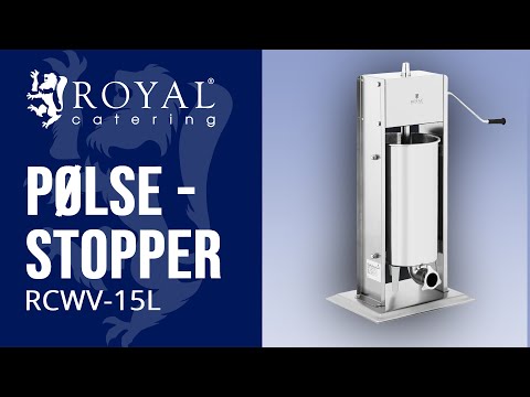 Produktvideo - Pølsestopper - 15 l