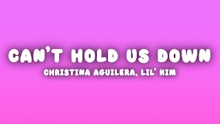 Christina Aguilera - Can&#39;t Hold Us Down (Lyrics) ft. Lil&#39; Kim