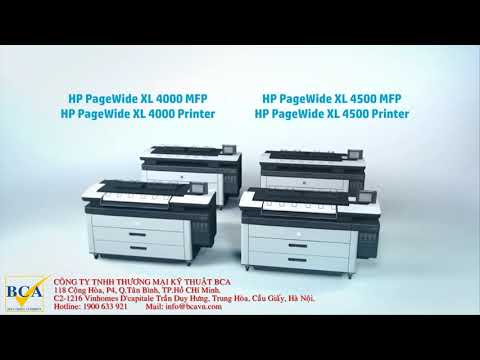 Máy In Màu Khổ Lớn A0 - Máy In Khổ Lớn HP PageWide XL Serial