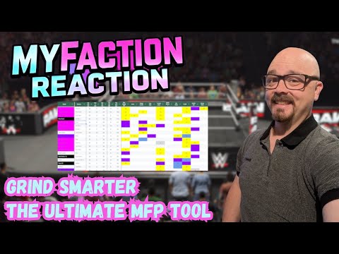 GRIND SMARTER with the ULTIMATE MyFaction TOOL 🔧 | WWE 2K25 MFP Spreadsheet Guide