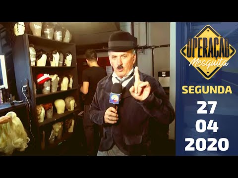 Operação Mesquita 27/04/2020 - Musical Chaplin e Maquiagem Zumbi