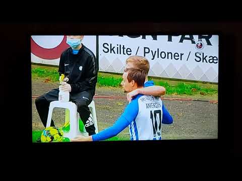 Esbjerg FB v FC Fredericia 1-0 and 2-0 goals