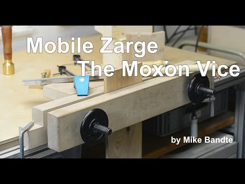 Mobile Zarge, Zange Moxon Vise, Aufsatzzange/ Vice selber bauen.