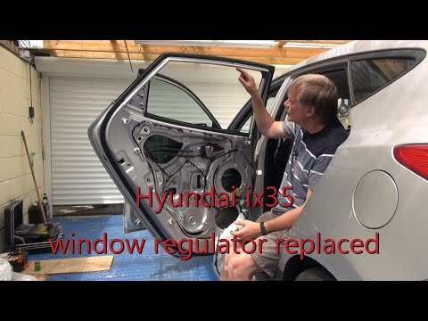 Hyundai ix35 window regulator replaced pt1
