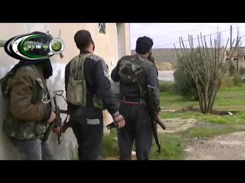 برومو يرصد بعض الأعمال العسكرية التي خاضها مقاتلو ألوية أحفاد الرسول في جبهة مورك في ريف حماة