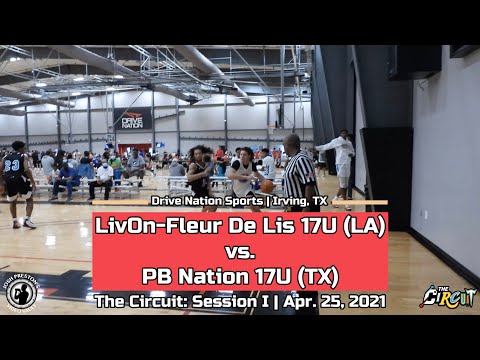 LivOn-Fleur De Lis 17U vs. PB Nation (Highlights) - The Circuit: Session I Showcase Game