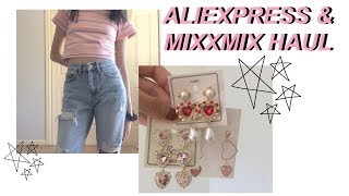 aliexpress & mixxmix haul - kfashion, jewellery + more ! //