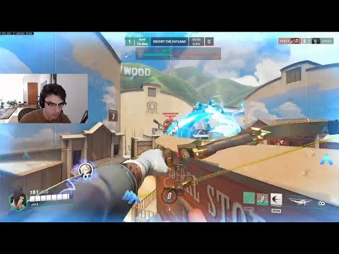 CARRY DPS! JAKE PRO HANZO GAMEPLAY OVERWATCH 2 SEASON 7 TOP 500