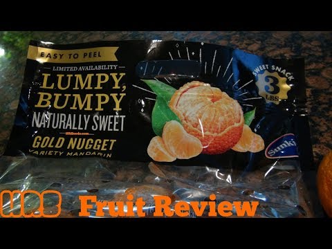 , title : '⟹ Lumpy bumpy mandarin orange | Citrus reticulata | Sunkist | fruit review 2018'