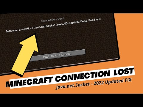 Crown GEEK - Fix Minecraft Connection Lost - Internal Exception : java.net SocketException - (2023 Updated Fix)