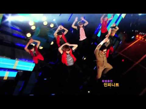 110907 - Infinite's cut in Boom's music video