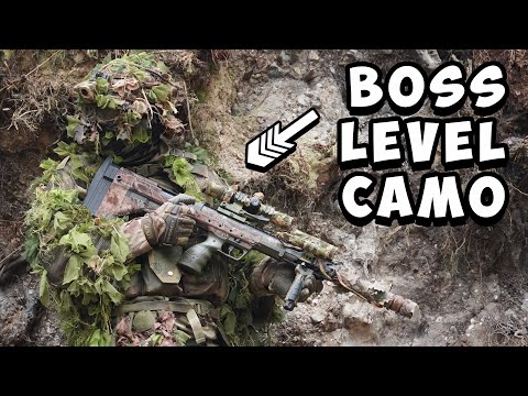 Watch Invisible Snipers Stealthy Hunt for Unsuspecting Airsoft Players! (Silverback SRS Gameplay)