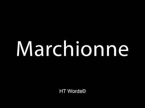 How to pronounce Marchionne