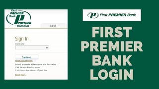 firstpremier.com Sign In: How to Login First Premier Card Account 2021?