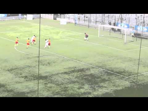 But de Samy Derras contre l'US Sainte-Marienne