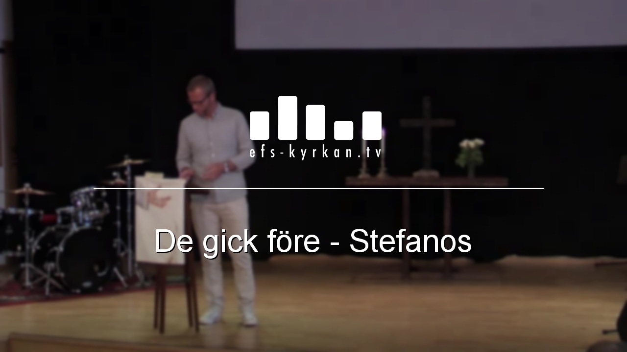 De gick före – Stefanos