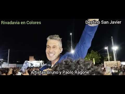 EL GRUPO DESTINO SAN JAVIER MOTIVÓ MULTITUDES EN LA FIESTA DE COLORES EN RIVADAVIA 