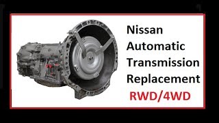 Part 1/4 Nissan Automatic transmission change Rear wheel drive Frontier Pathfinder Armada q56 Titan