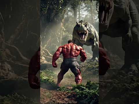 Red Hulk vs the T-Rex | Savage Showdown