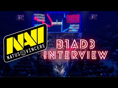 B1ad3 Interview [After NaVi vs Vitality] BLAST Premier - HIGHLIGHTS | CSGO