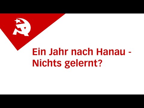 Ein Jahr nach Hanau - Nichts gelernt?