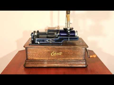 Foxtrot, "Money Blues" by Jaudas' Band on Edison Blue Amberol cylinder record 3186