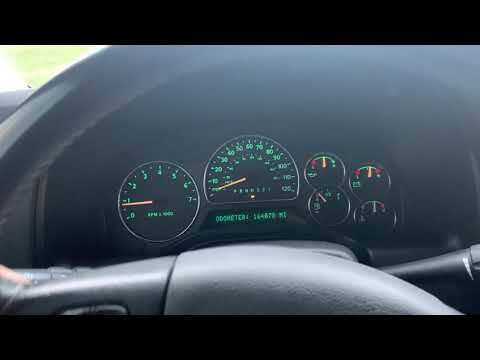 2008 Saab 9-7x Aero 0-95mph rip corvette servo test