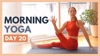 DAY 20: ACKNOWLEDGE - 10 min Morning Yoga Stretch β Flexible Body Yoga Challenge