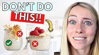 5 Overnight Oats Mistakes That Are Causing You To GAIN Weight