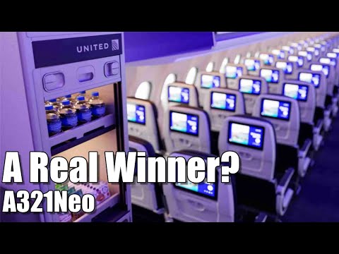Miniatura de YouTube para United Airlines Airbus A321neo