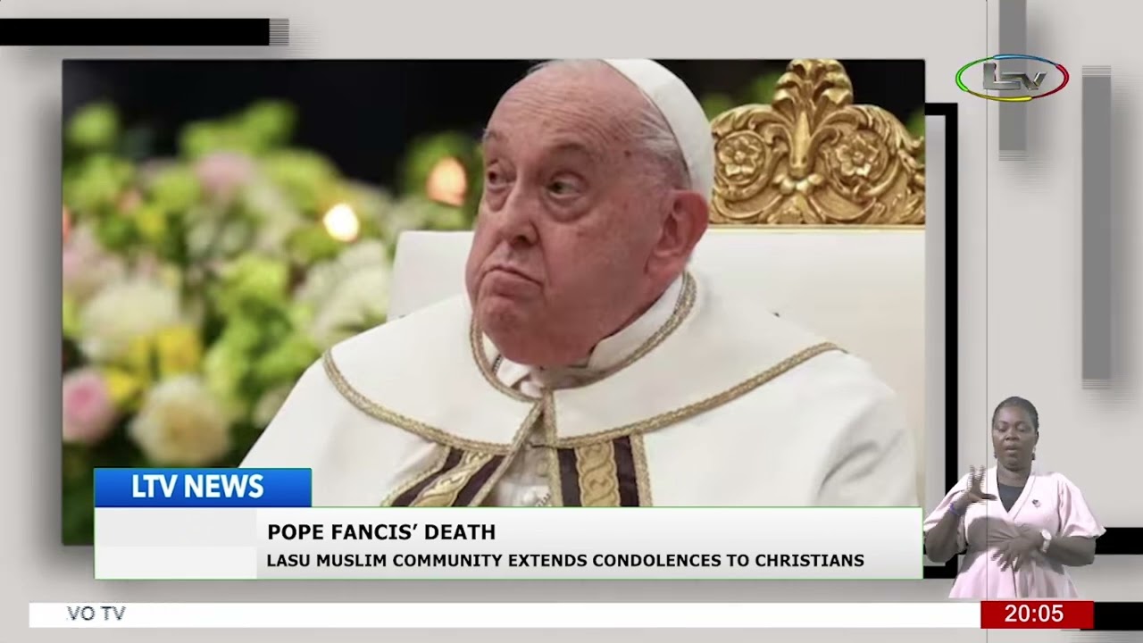 LASU Muslim Community Offers Condolences to Christians on Pope Francis’ Passing