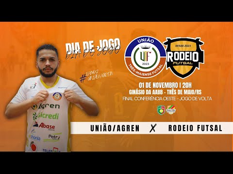 UNIÃO TRÊS-MAIENSE/AGREN X RODEIO - FINAL CONFERÊNCIA OESTE - GAUCHÃO SÉRIE C 2025 | JOGO COMPLETO
