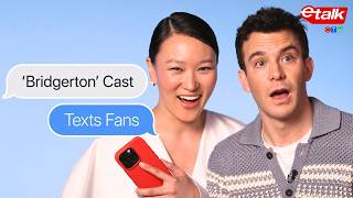 ‘Bridgerton's Yerin Ha & Luke Thompson Text Their Fans