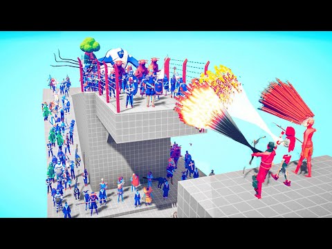 EVERY MELEE UNIT vs EVERY GOD! Totally Accurate Battle Simulator ( TABS )