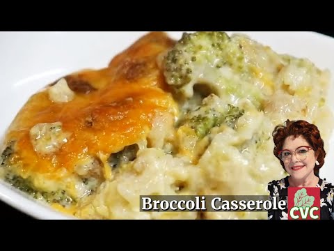 Old Fashioned Broccoli Casserole - From Scratch No Canned Soups