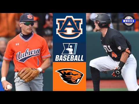 #14 Auburn vs #3 Oregon State | Winner To College World Series | 2022 College Baseball Highlights