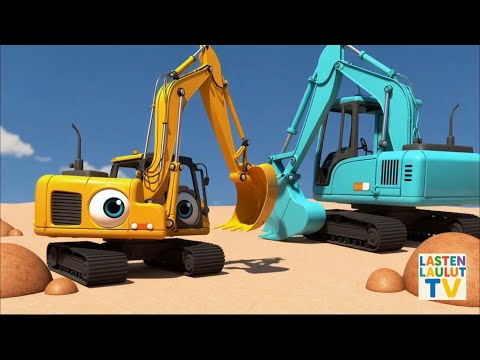 Kaivuri-Kaisa ja Eetu | Lastenlaulu kaivinkoneista l Muista tilata kanava